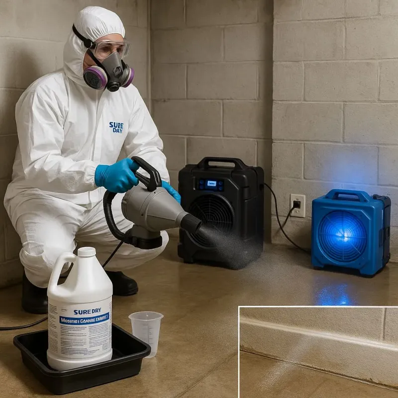 Sanitization and Odor Removal process in Oneonta, AL