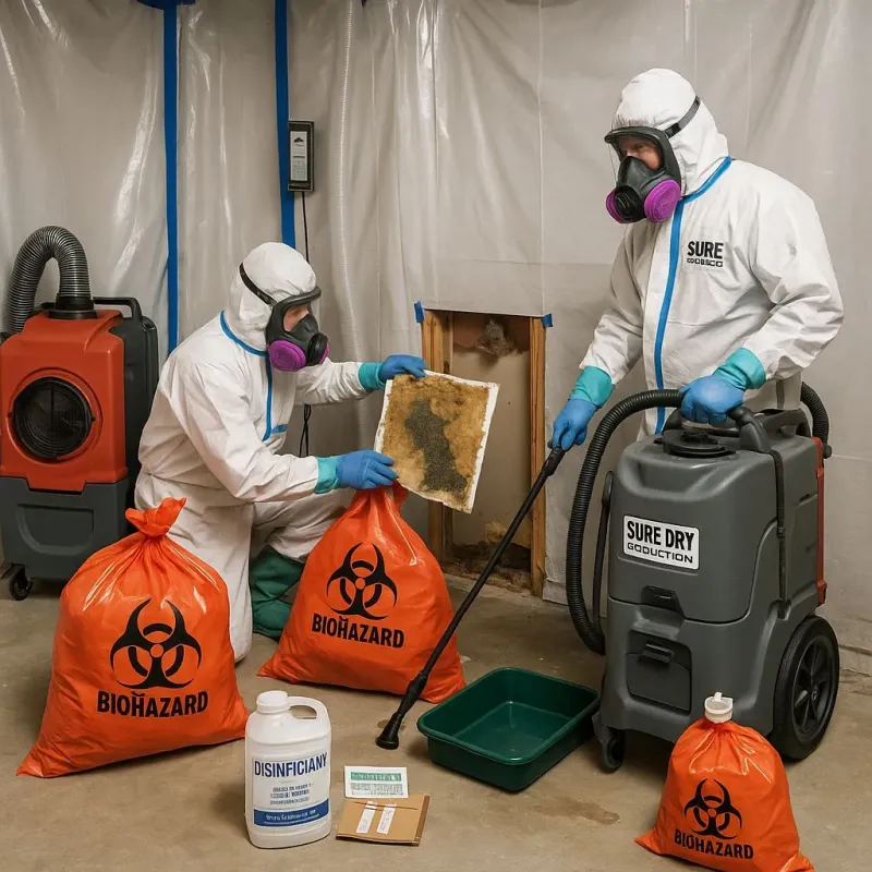 Contaminated Water Handling Protocols process in Oneonta, AL