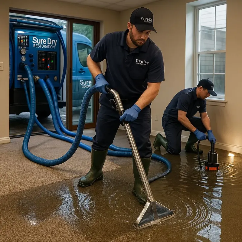 Water Extraction and Removal process in Oneonta, AL